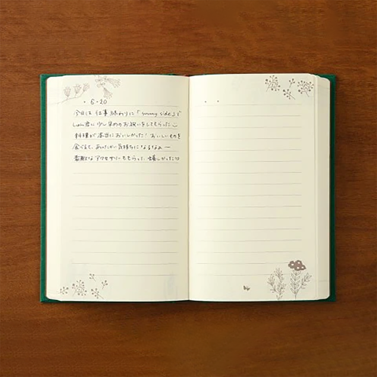 Midori One Day/Page Diary - Flower-Pen Boutique Ltd