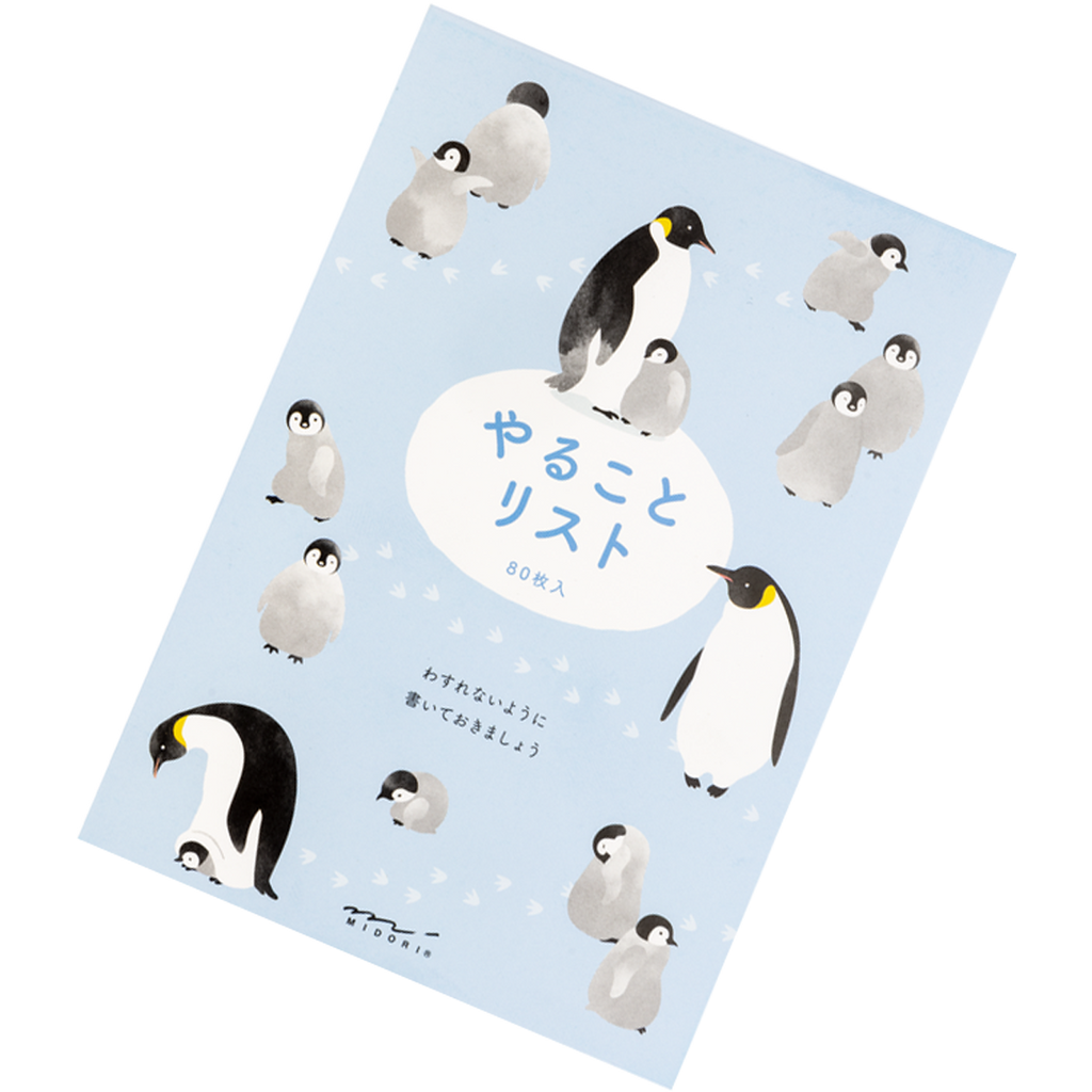 Midori To-Do Memo Pad - Penguin-Pen Boutique Ltd