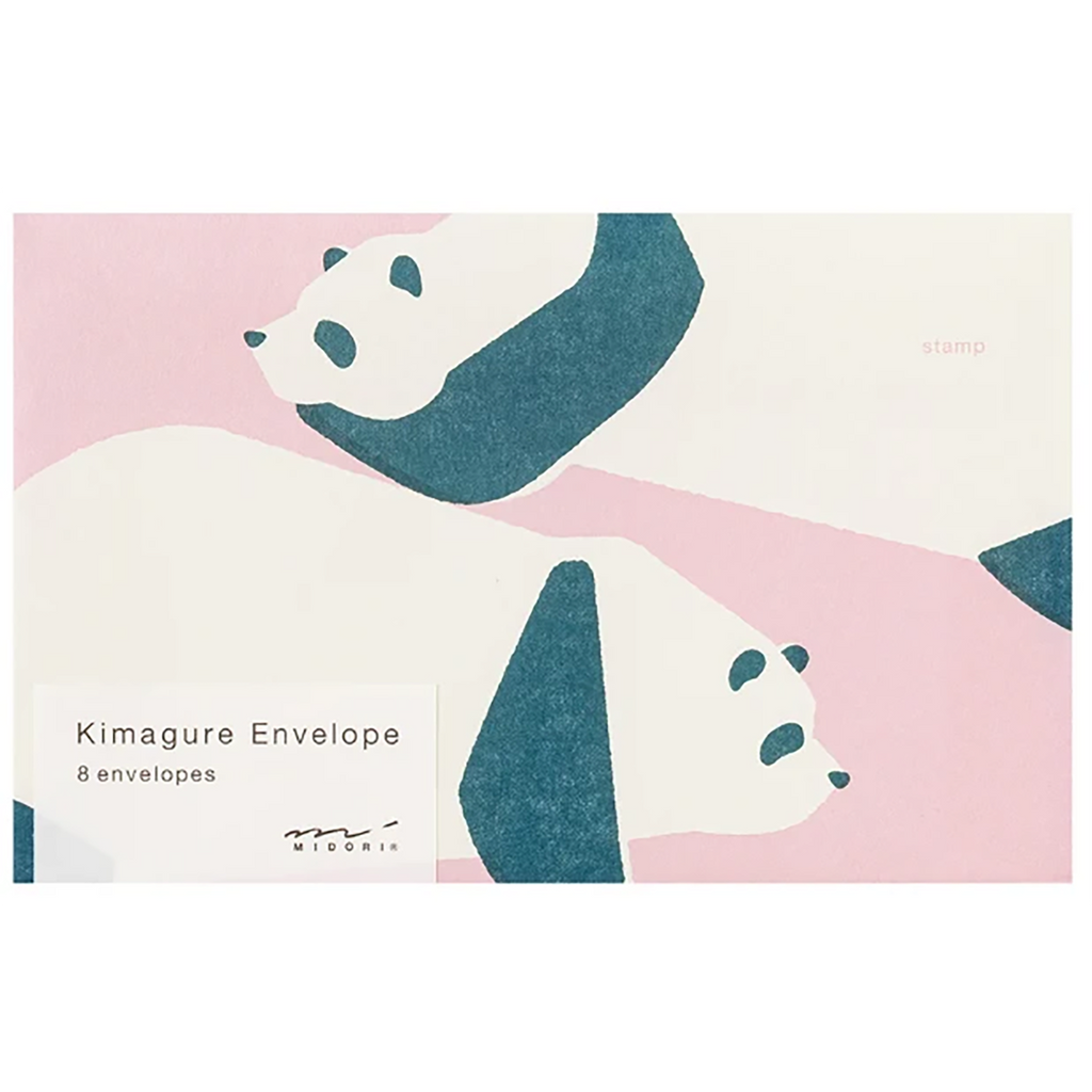 Midori Easy & Cozy Envelope - Kimagure Panda
