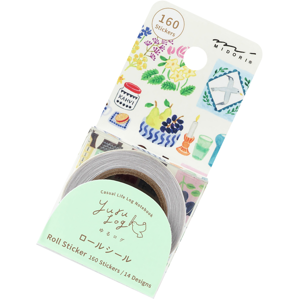 Midori Roll Sticker - Yuru Log Stamps