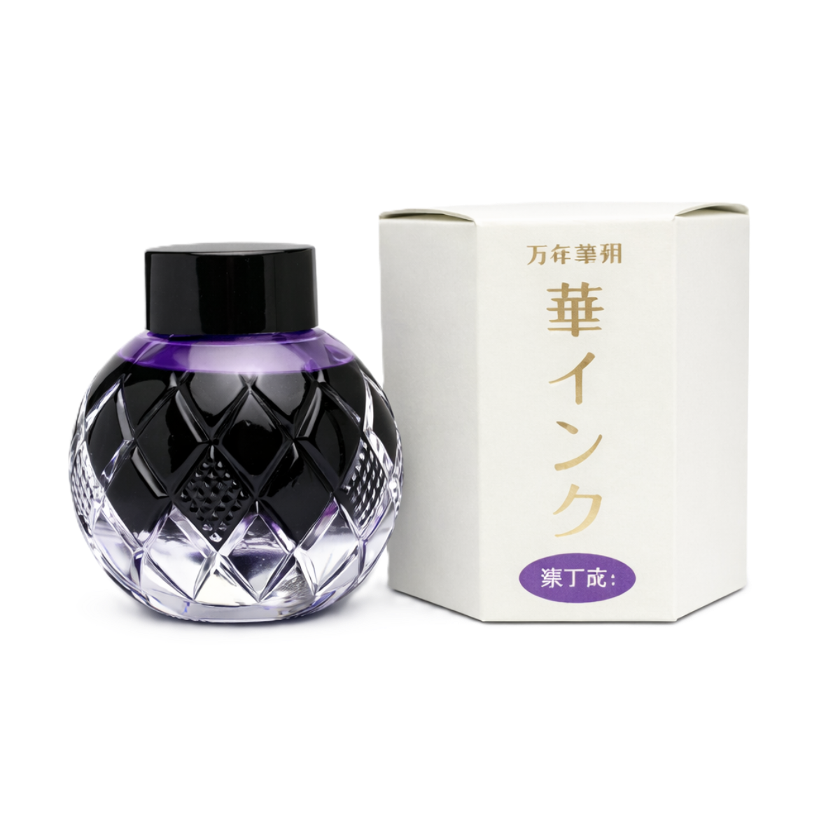 Mitasanshodo Botanical Flower Ink Bottle - Lilac - 55ml-Pen Boutique Ltd