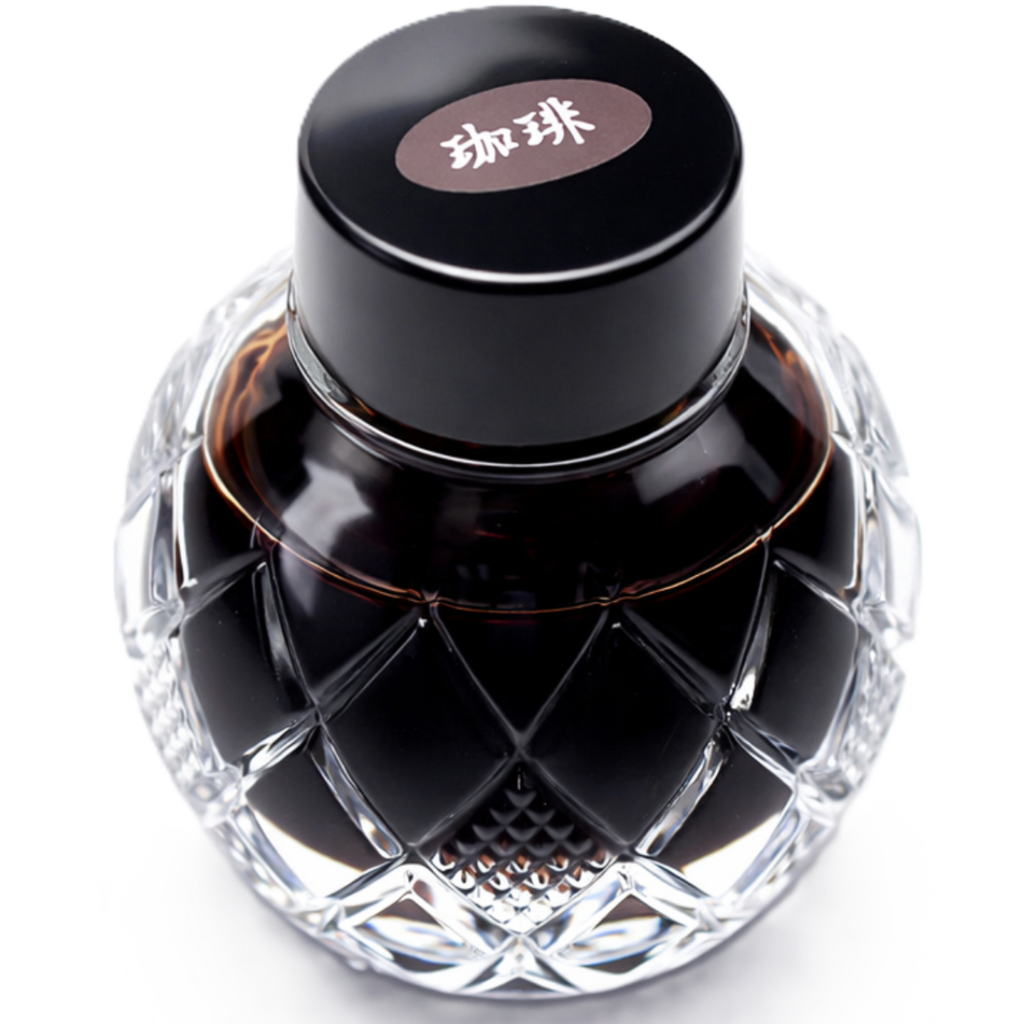 Mitasanshodo Traditional Scent Ink Bottle - Coffee - 55ml-Pen Boutique Ltd