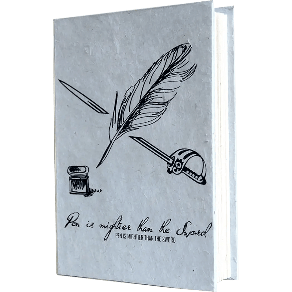 Monk Paper Baby Blue Lokta Quotation Journal - Pen Boutique Ltd