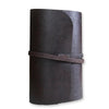 Monk Paper Buffalo Leather Dark Brown Medium Lokta Journal-Pen Boutique Ltd