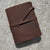 Monk Paper Buffalo Leather Dark Brown Medium Lokta Journal-Pen Boutique Ltd