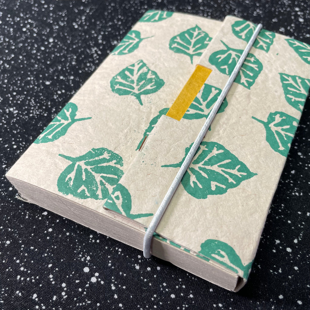 Monk Paper Lokta Trekker Journal- Pipal Leaf-Pen Boutique Ltd