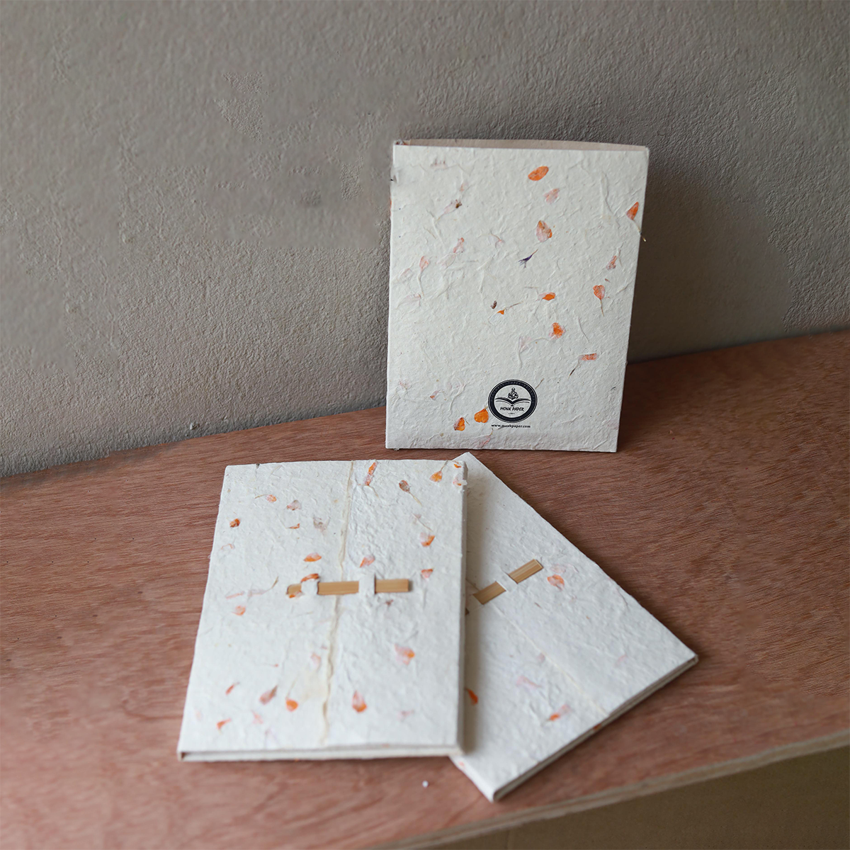 Monk Paper Lokta Stationery Writing Set - Marigold-Pen Boutique Ltd