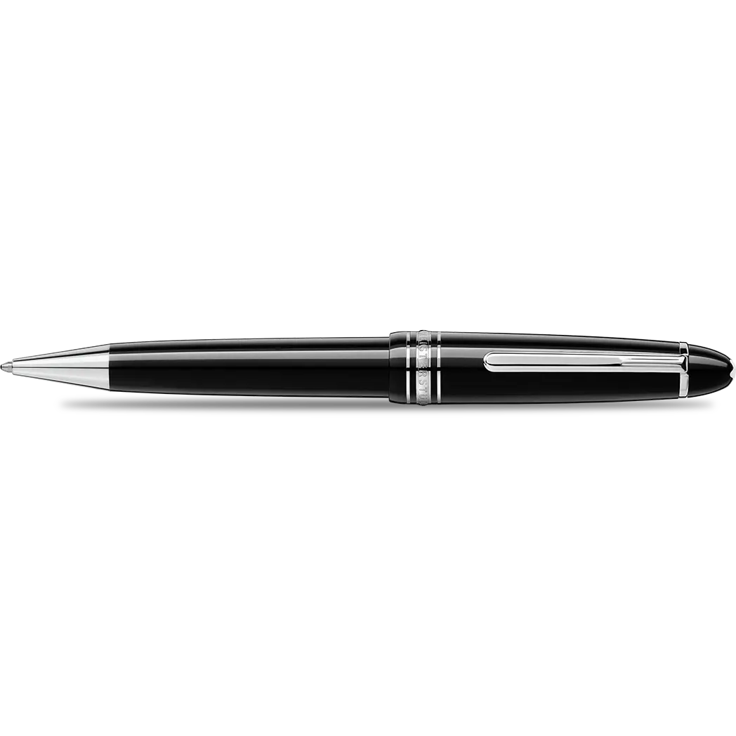 MontBlanc Meisterstück Ballpoint Pen - Black - Platinum Trim - LeGrand-Pen Boutique Ltd