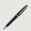 Montblanc 164 Meisterstuck Ballpoint Pen - Around The World In 80 Days - Dark Blue Resin (Classique)-Pen Boutique Ltd