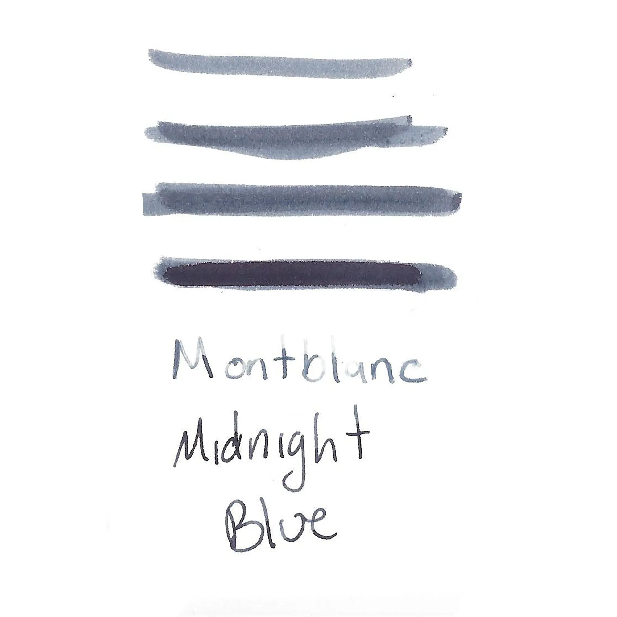 Montblanc midnight blue sales ink