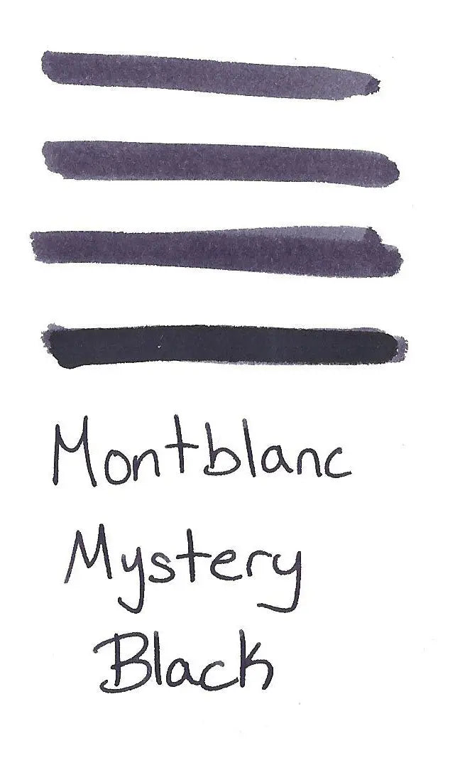 Montblanc Bottled Ink - Mystery Black - 60ml-Pen Boutique Ltd