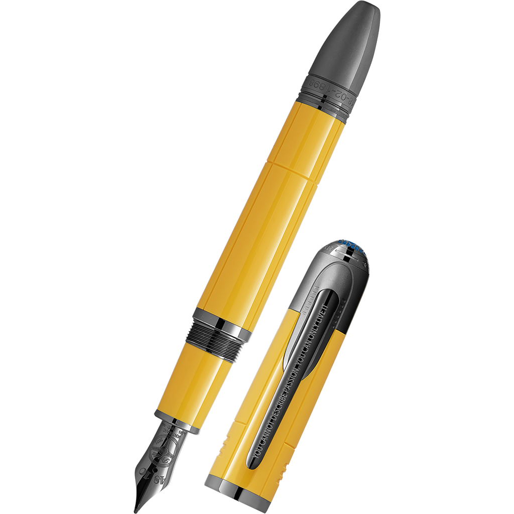 Montblanc Great Characters Fountain Pen - Special Edition - Giallo Modena Enzo Ferrari-Pen Boutique Ltd