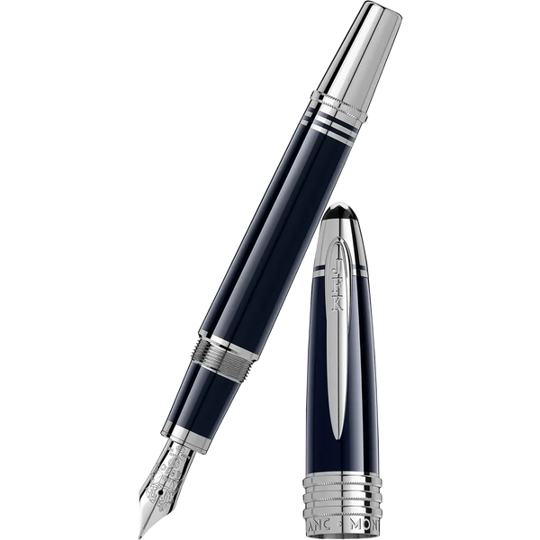 Montblanc Great Characters Fountain Pen Special Edition John F. Kennedy Dark Blue