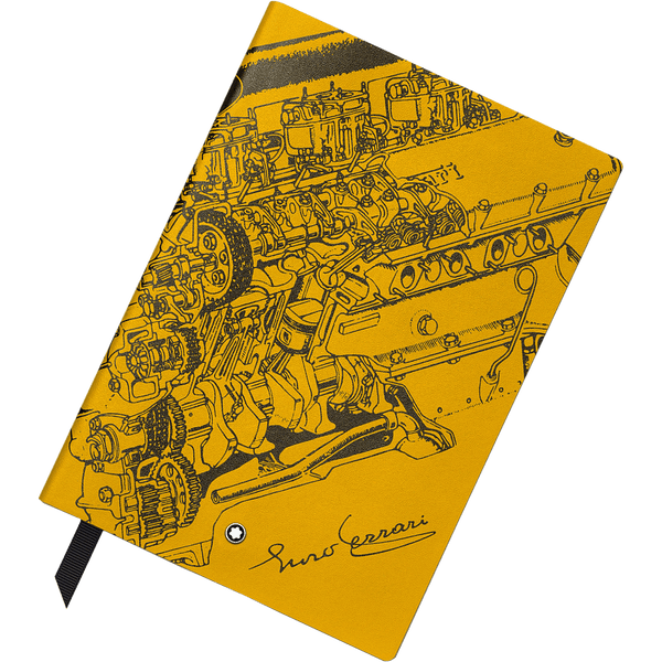 Montblanc Great Characters Notebook - #146 Giallo Modena Enzo Ferrari Montblanc Great Characters Notebook - #146 Giallo Modena Enzo Ferrari
