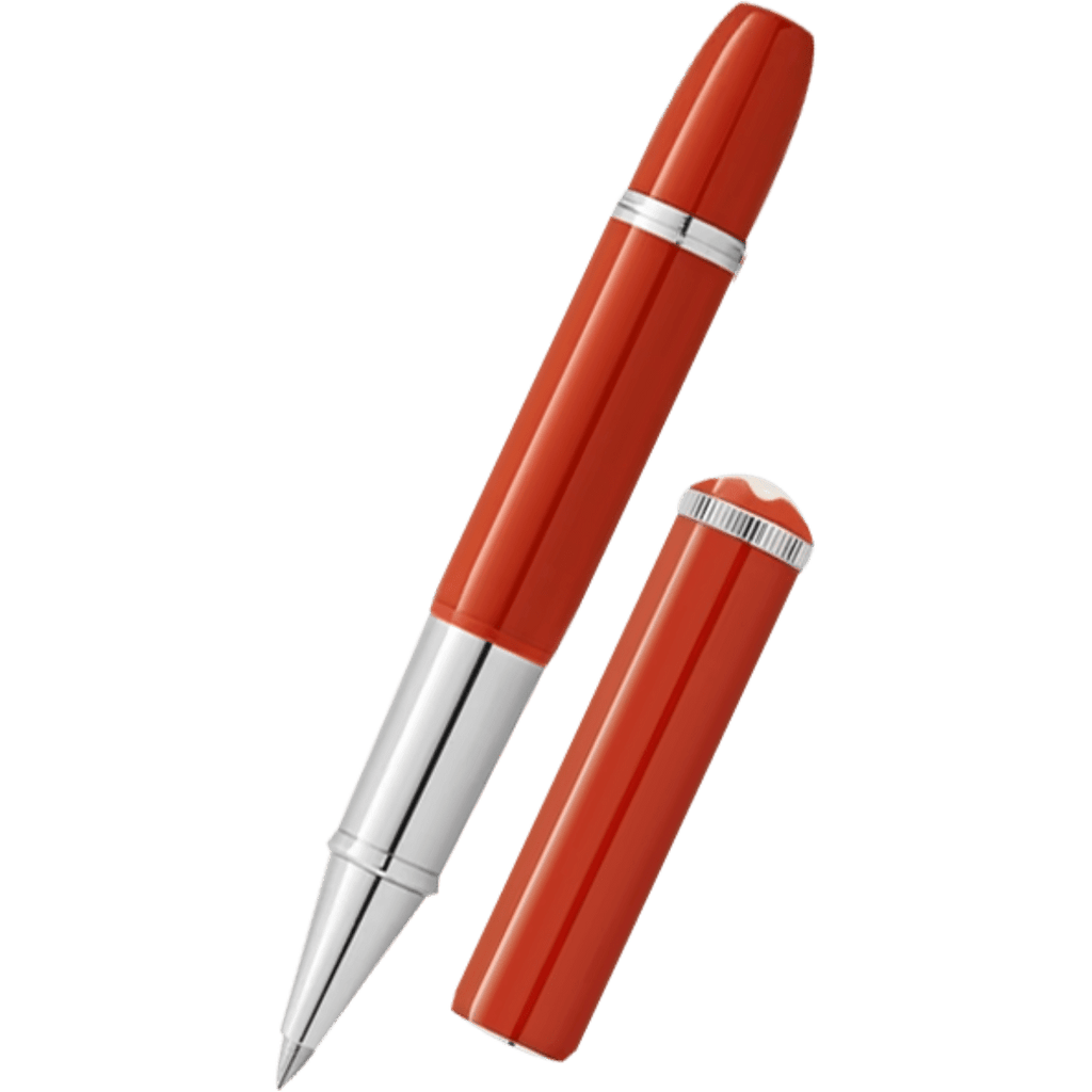 Montblanc Heritage Rollerball Pen - Rouge et Noir - Baby Coral (Special Edition) - Pen Boutique Ltd