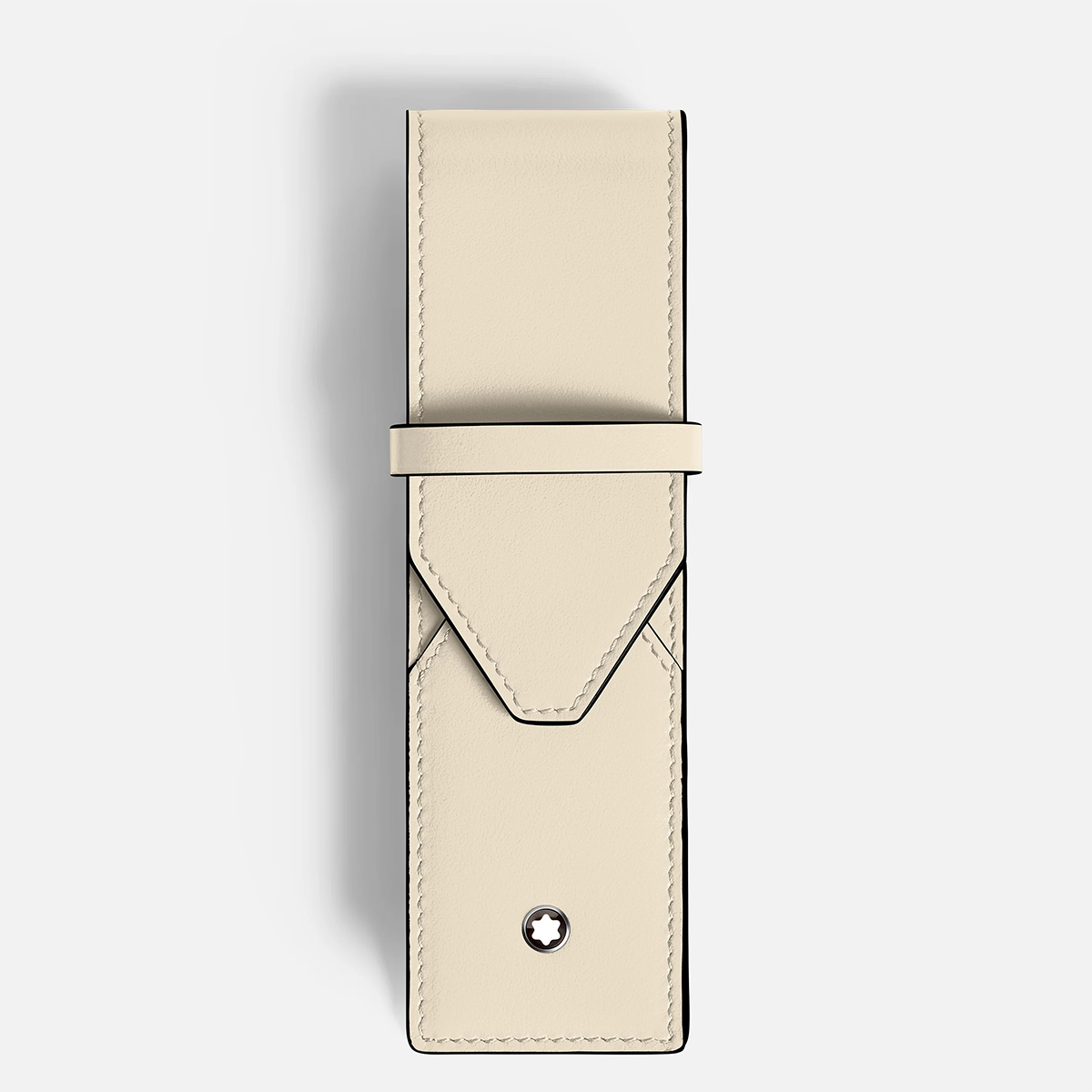 Montblanc Meisterstuck 2 Pen Pouch - Cloudy Beige-Pen Boutique Ltd