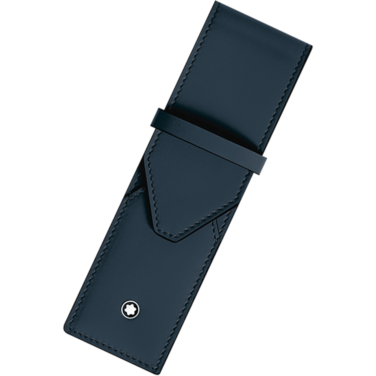 Montblanc Meisterstuck 2 Pen Pouch - Velvet Blue - Pen Boutique Ltd