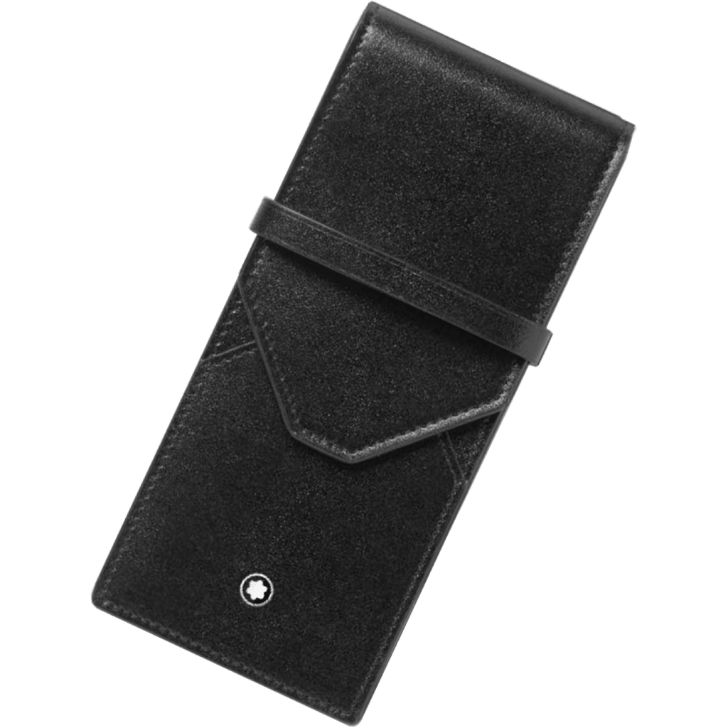 Montblanc Meisterstuck 3 Pen Pouch - Black Montblanc Meisterstuck 3 Pen Pouch - Black