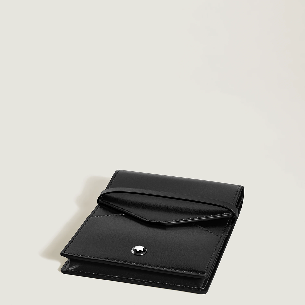 Montblanc Meisterstuck 5 Pen Pouch - Black-Pen Boutique Ltd