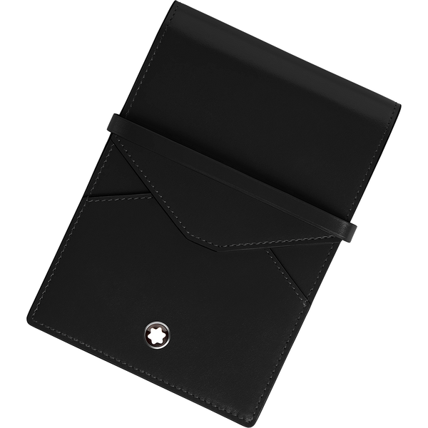Montblanc Meisterstuck 5 Pen Pouch - Black-Pen Boutique Ltd