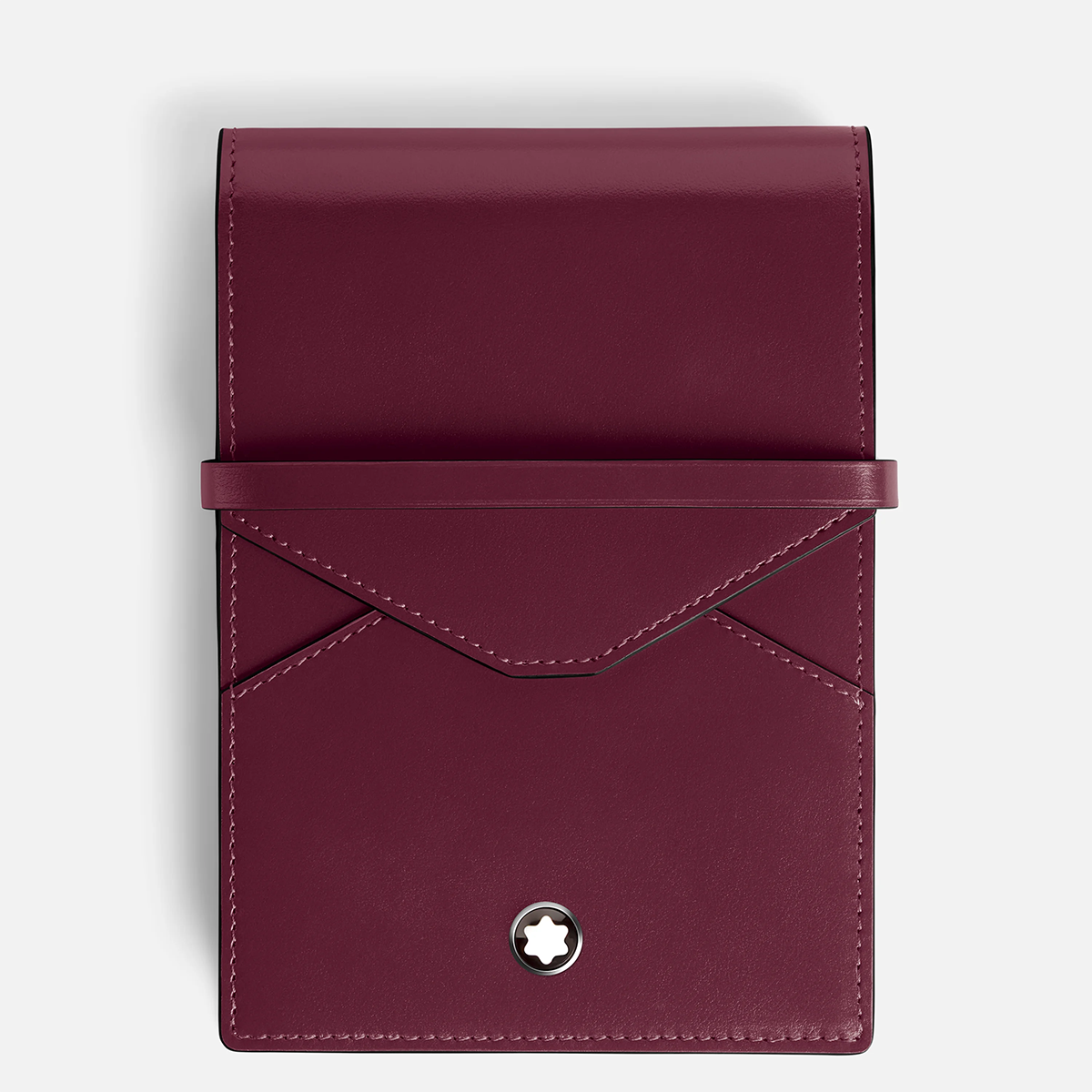 Montblanc Meisterstuck 5 Pen Pouch - Cassis-Pen Boutique Ltd