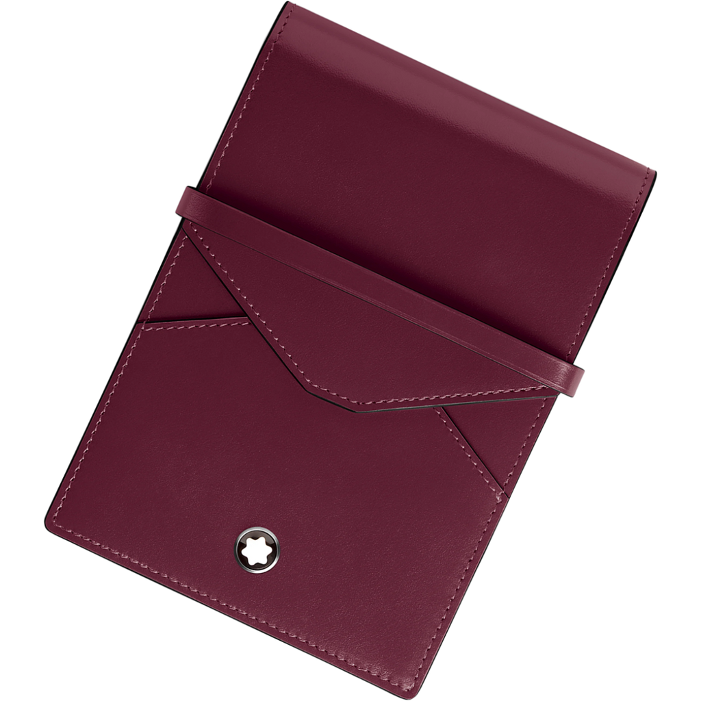 Montblanc Meisterstuck 5 Pen Pouch - Cassis-Pen Boutique Ltd