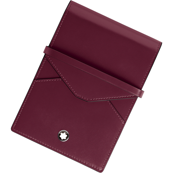 Montblanc Meisterstuck 5 Pen Pouch - Cassis-Pen Boutique Ltd