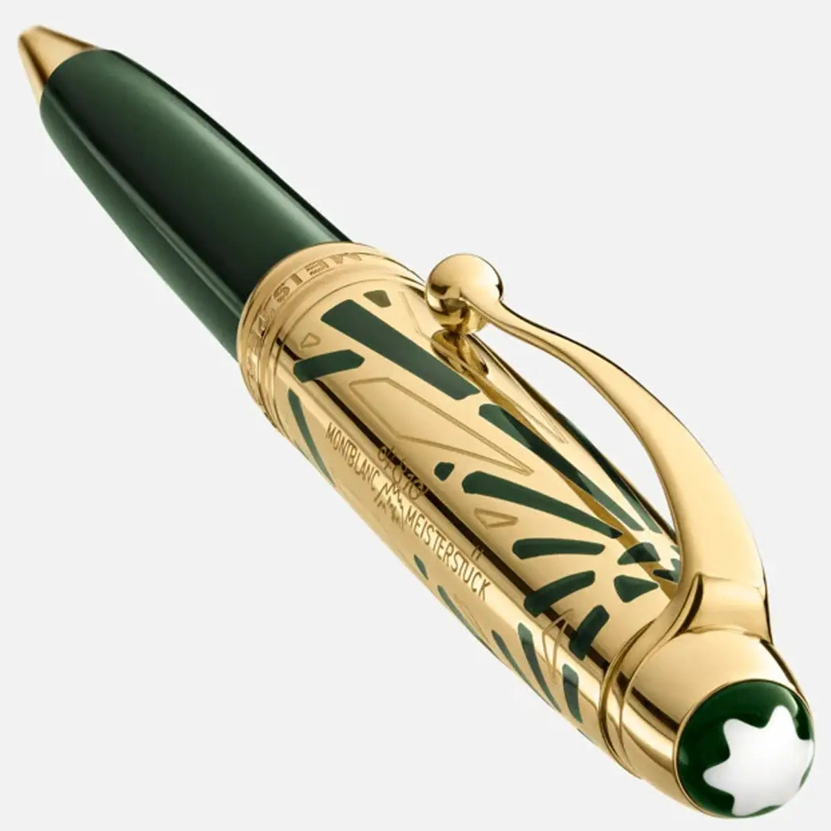 Montblanc Meisterstuck Ballpoint Pen - 164 The Origin Green - Doue Montblanc Meisterstuck Ballpoint Pen - 164 The Origin Green - Doue