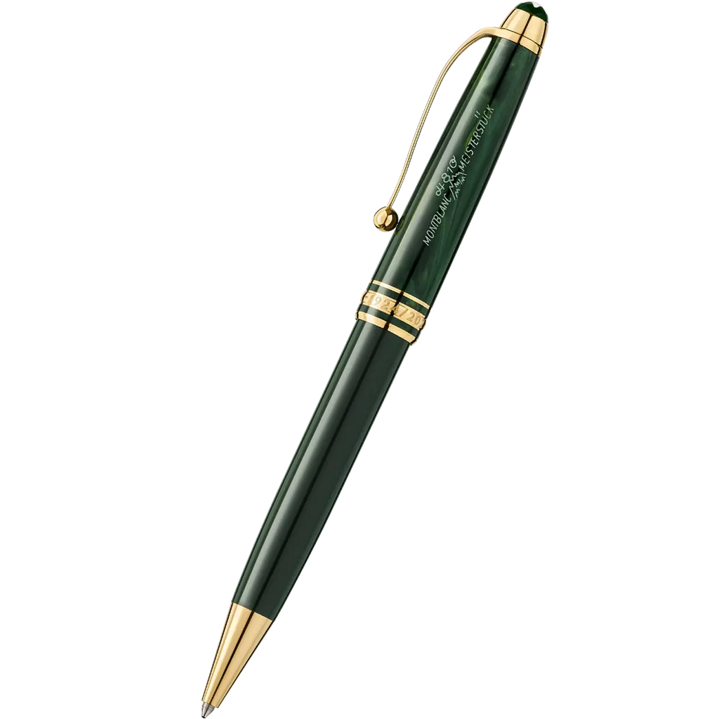 Montblanc Meisterstuck Ballpoint Pen - 164 The Origin Green Montblanc Meisterstuck Ballpoint Pen - 164 The Origin Green