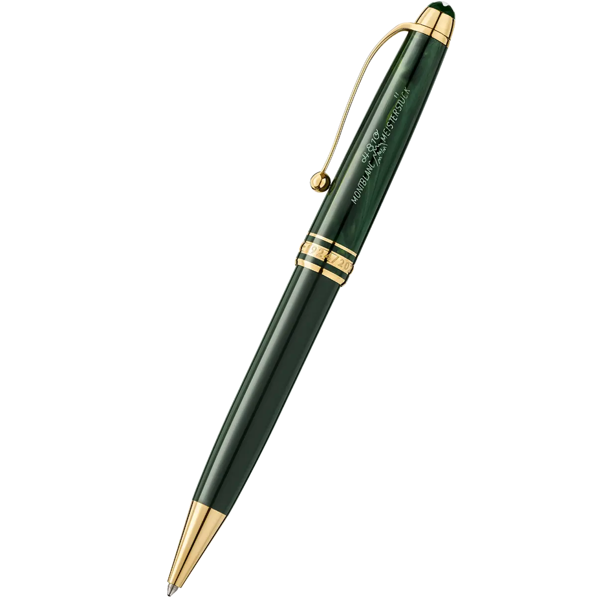 Montblanc Meisterstuck Ballpoint Pen - 164 The Origin Green Montblanc