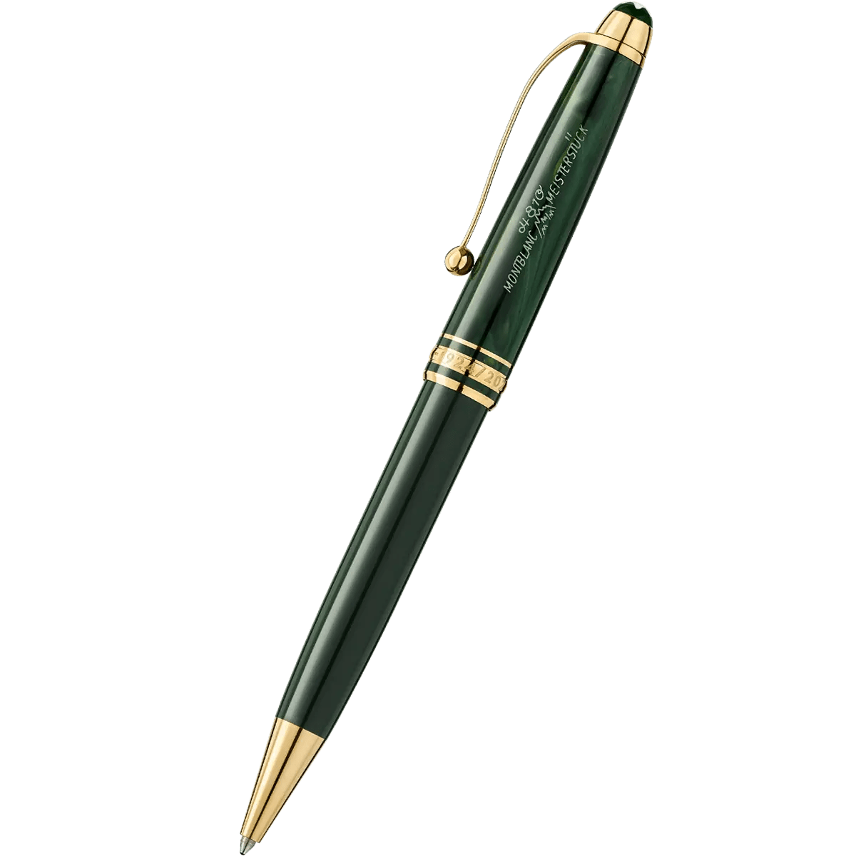 Montblanc Meisterstuck Ballpoint Pen - 164 The Origin Green