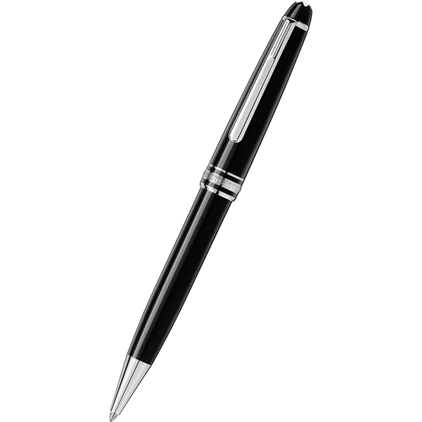 Montblanc Meisterstuck Ballpoint Pen - Black - Platinum - Classique-Pen Boutique Ltd