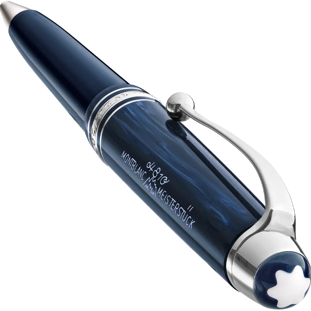 Montblanc Meisterstuck Ballpoint Pen - MS The Origin Blue Montblanc