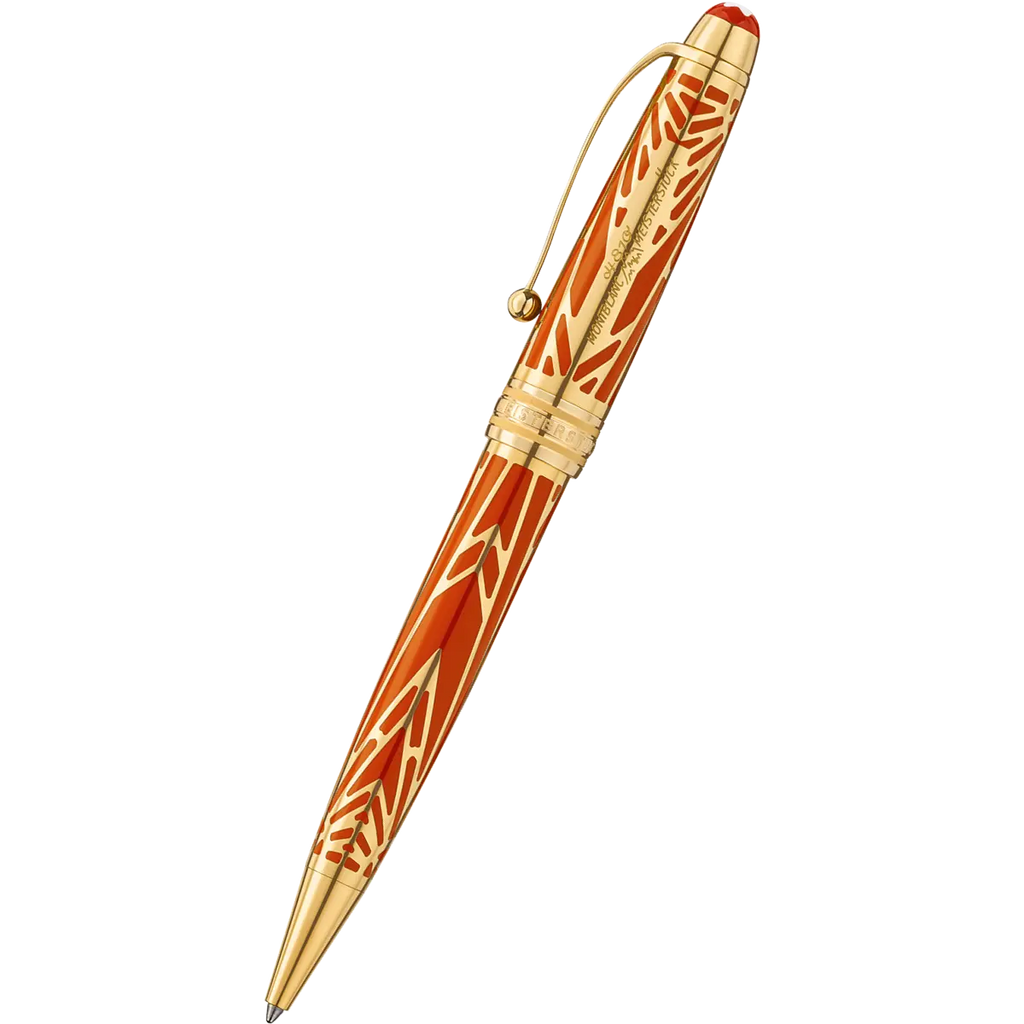 Montblanc Meisterstuck Ballpoint Pen - MS The Origin Solitaire Coral Montblanc