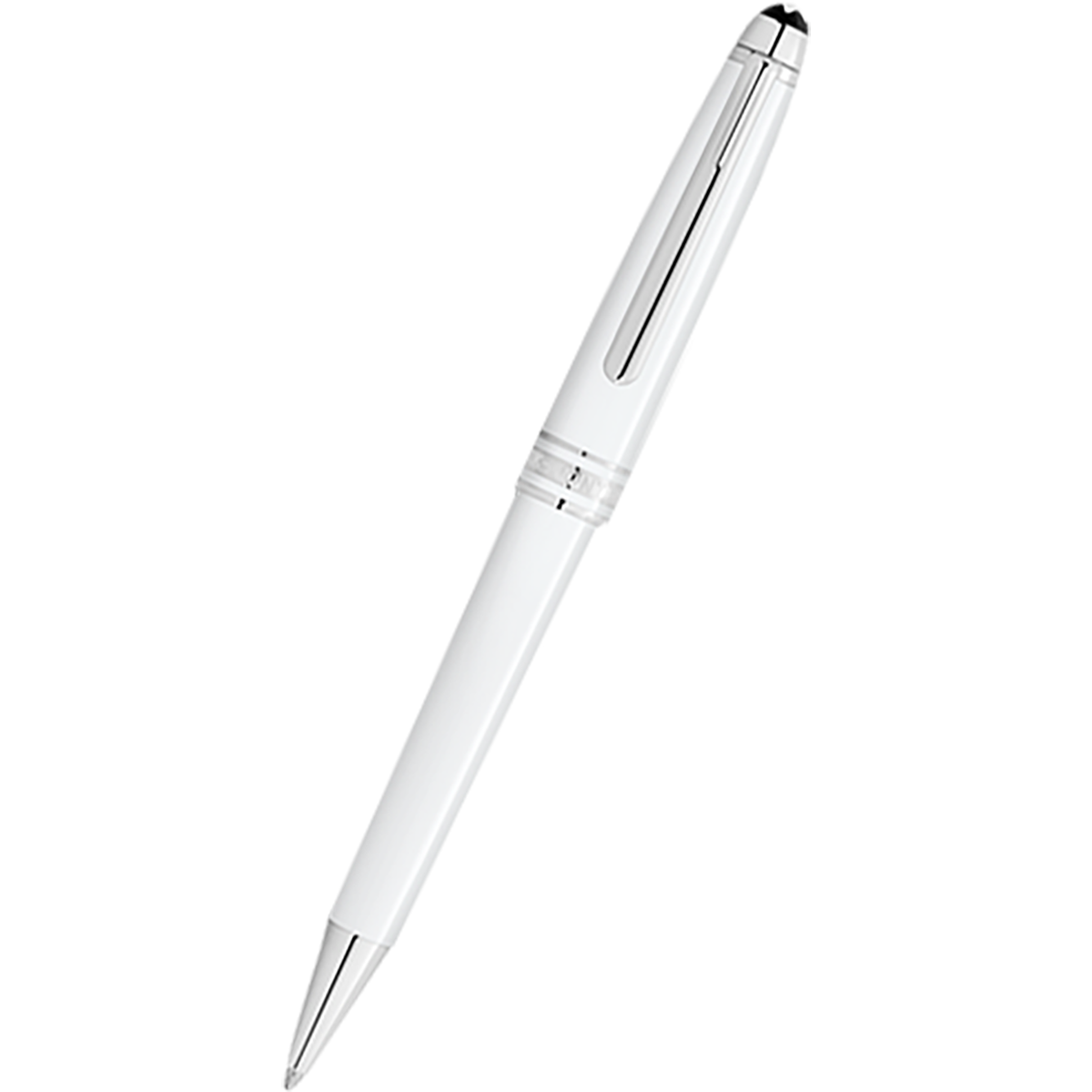 Montblanc Meisterstuck Ballpoint Pen - White - Classique-Pen Boutique Ltd