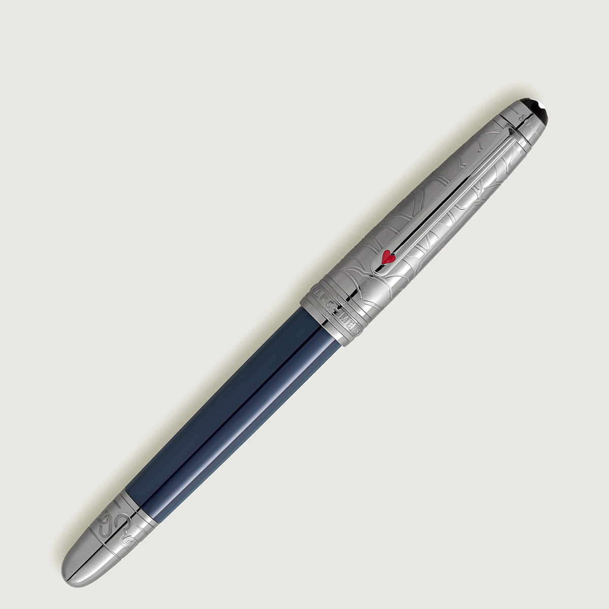 Montblanc Meisterstuck Fountain Pen - 145 Doue - Around The World In 80 Days - Dark Blue (Classique)-Pen Boutique Ltd