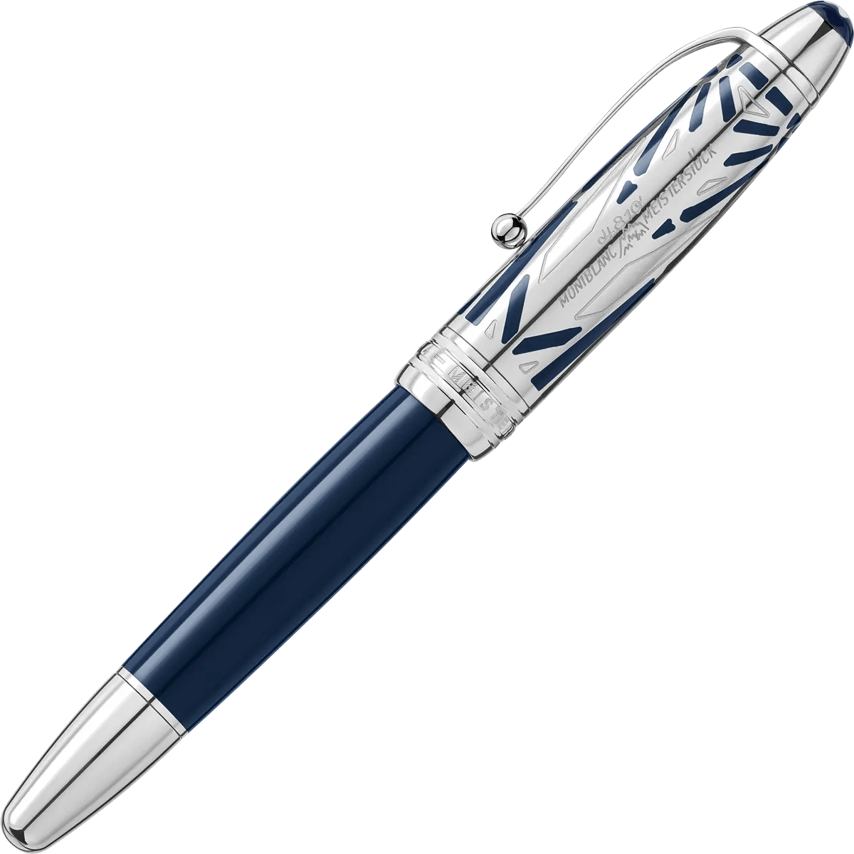 Montblanc Meisterstuck Fountain Pen - 146 The Origin Blue - Doue Montblanc Meisterstuck Fountain Pen - 146 The Origin Blue - Doue