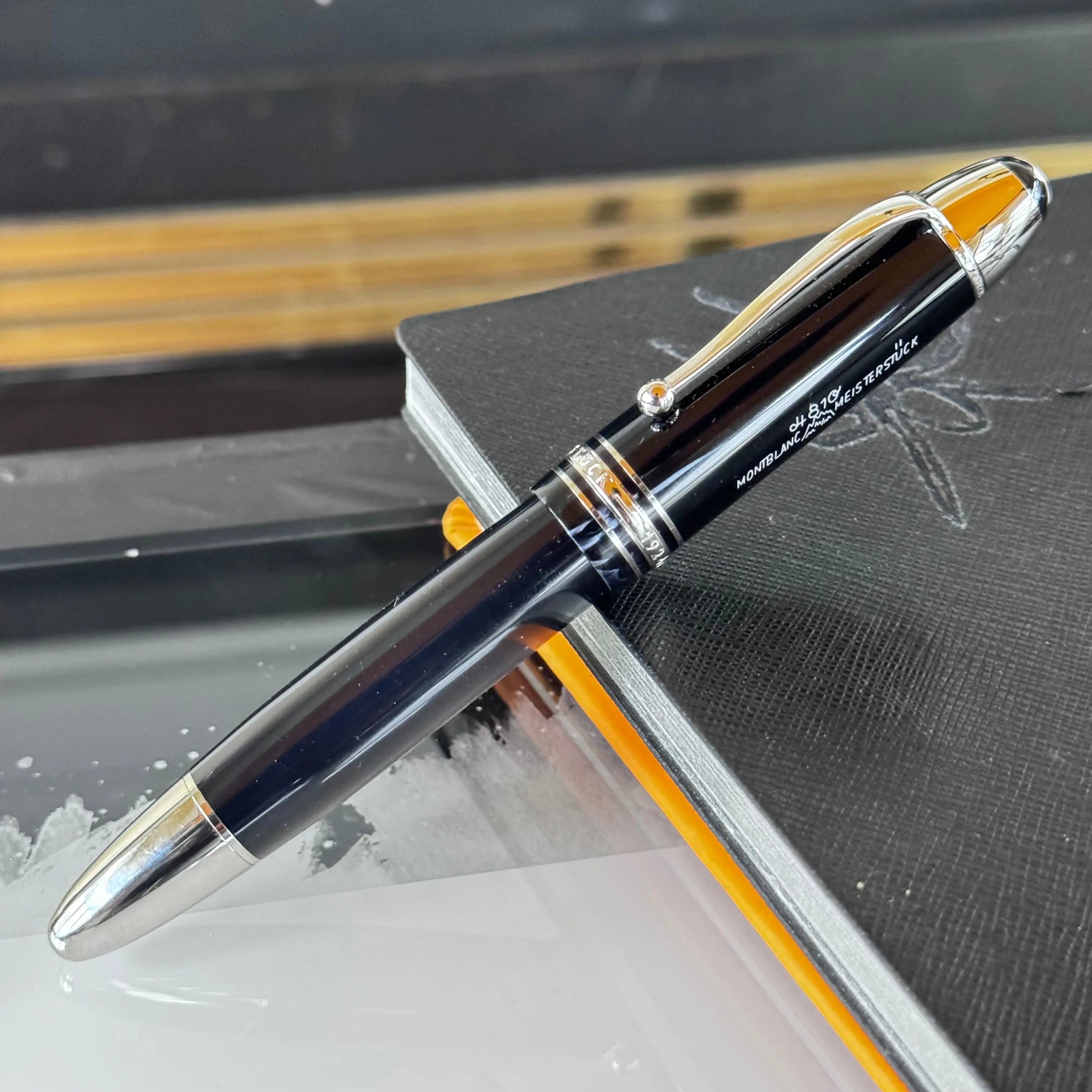 Montblanc Meisterstuck Fountain Pen 149 The Origin Black Medium Ni