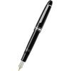 Montblanc Meisterstuck Fountain Pen - Black - Platinum Trim - Legrand - 146 size-Pen Boutique Ltd