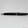 Montblanc Meisterstuck Fountain Pen - Black - Platinum Trim - Legrand - 146 size-Pen Boutique Ltd