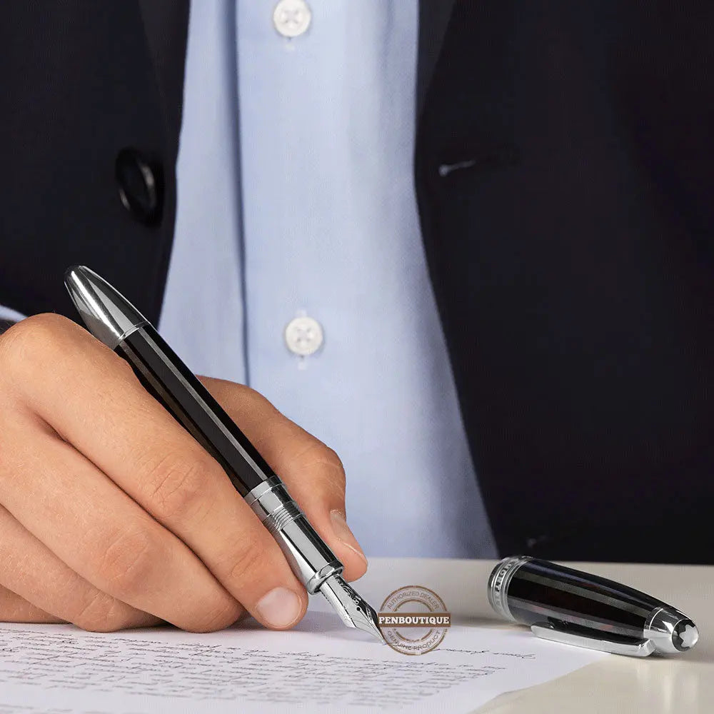 Montblanc Meisterstück Fountain Pen - Moon Pearl - LeGrand-Pen Boutique Ltd