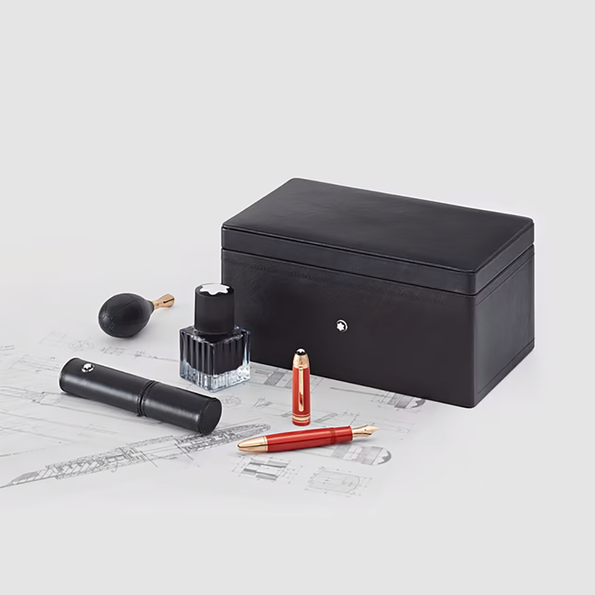 Montblanc Meisterstuck Fountain Pen - Traveller (Limited Edition 1924)-Pen Boutique Ltd