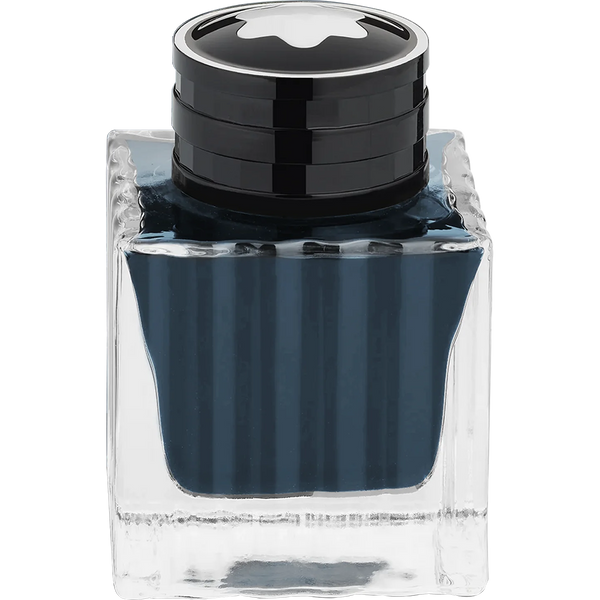 Montblanc Meisterstück Ink Bottle - Around The World in 80 Days - Coal Blue - 50ml-Pen Boutique Ltd