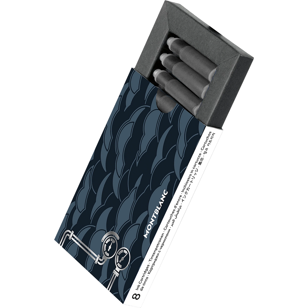 Montblanc Meisterstück Ink Cartridges - Around The World in 80 Days - Blue 2025-Pen Boutique Ltd