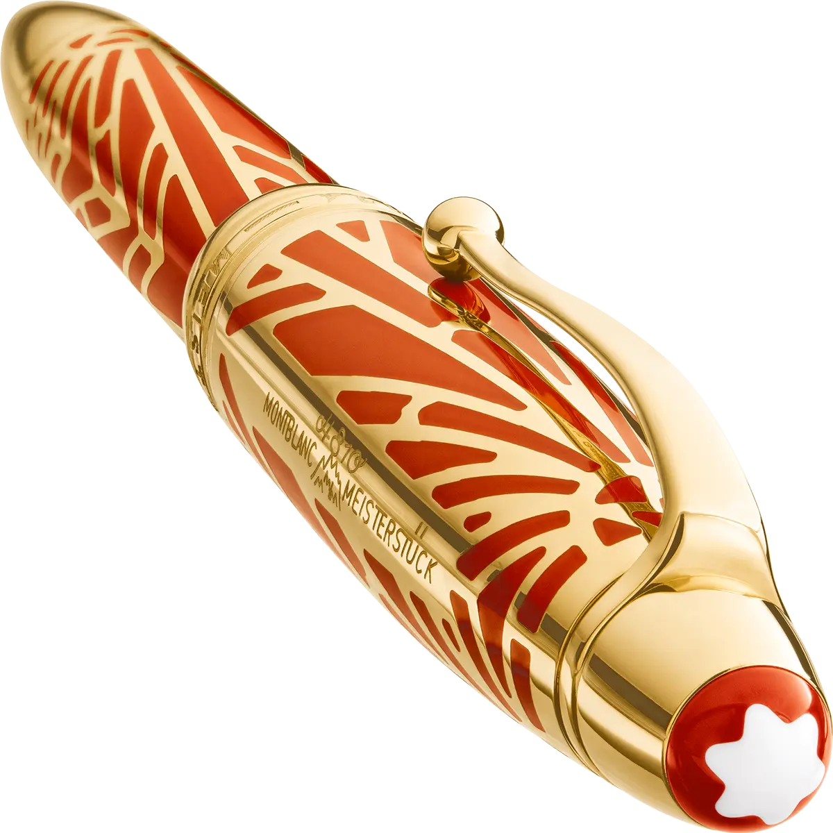 Montblanc Meisterstuck Rollerball Pen - 162 The Origin Solitaire Coral Montblanc