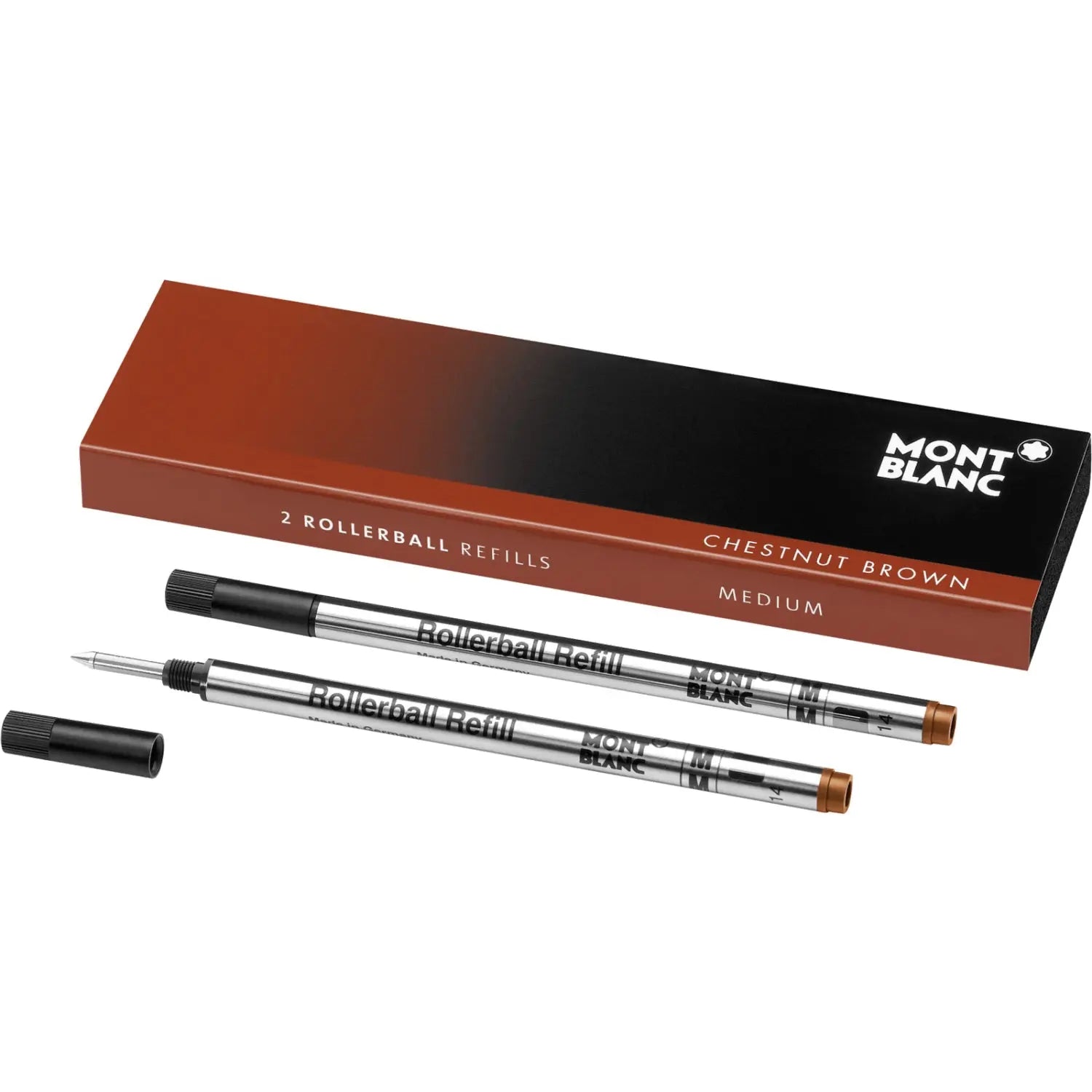 Montblanc Rollerball Refill - Medium (2 Per Pack)-Pen Boutique Ltd