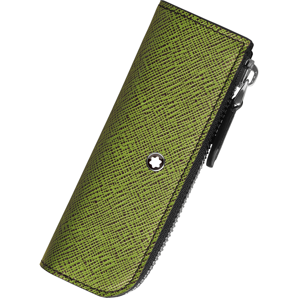 Montblanc Sartorial 1 Pen Pouch - Zipper Closure - Heritage Rouge Et Noir Baby-Pen Boutique Ltd
