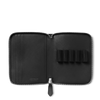 Montblanc Sartorial 5 Pen Pouch - Black (Zipper Closure)-Pen Boutique Ltd