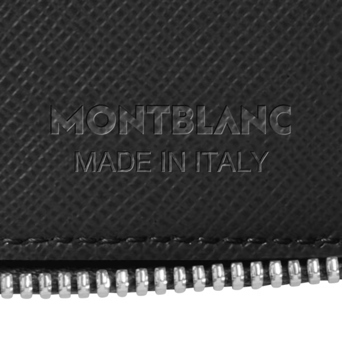 Montblanc Sartorial 5 Pen Pouch - Black (Zipper Closure)-Pen Boutique Ltd