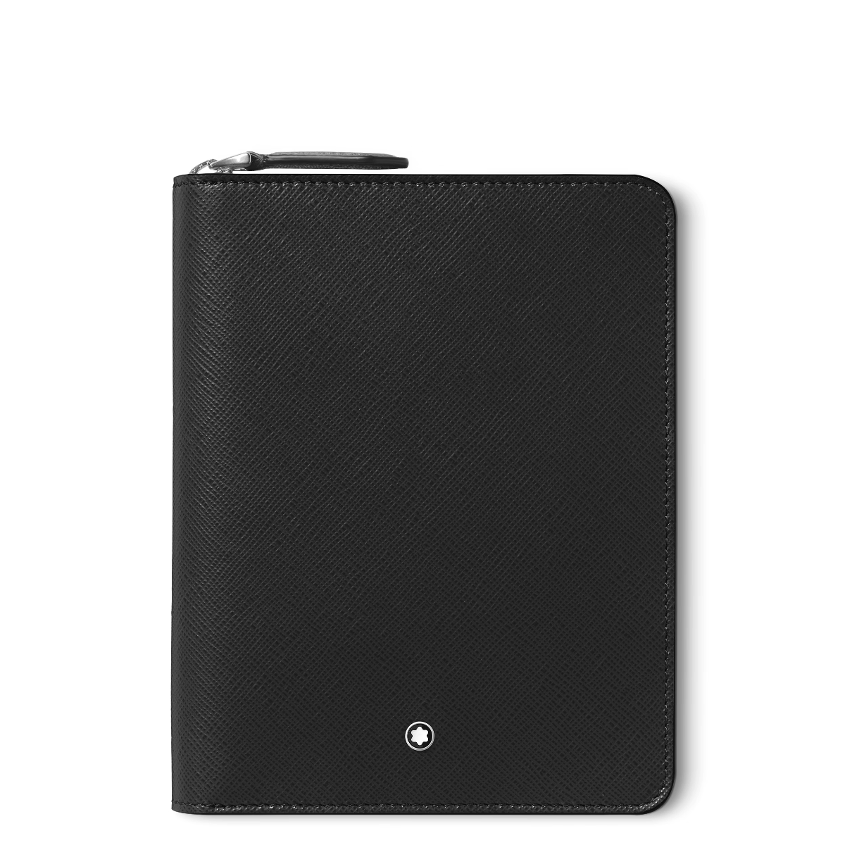 Montblanc Sartorial 5 Pen Pouch - Black (Zipper Closure)-Pen Boutique Ltd
